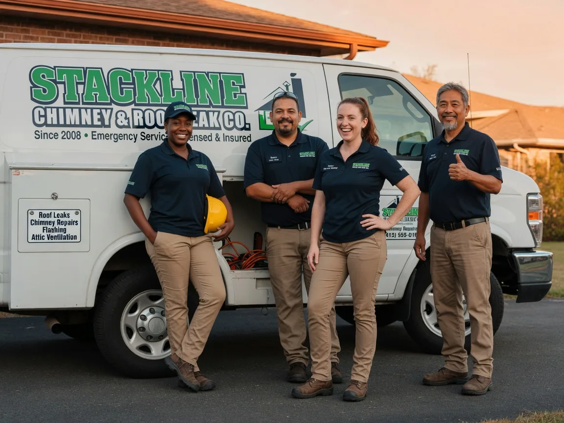 Chimney flashing repair company in Highland, MI
